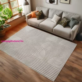 Ay. Helix modern szőnyeg 60 x 110 cm 2201 krém