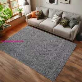Ay. Helix modern szőnyeg 60 x 110 cm 2202 ezüst