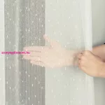 TRD. Kész függöny Lux krém Noppe mintás 300x160cm