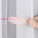 TRD. Kész függöny Lux fehér Noppe mintás 150x260cm