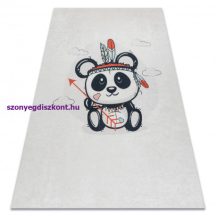  BAMBINO 1129 mosható szőnyeg panda gyerekeknek csúszásgátló - krém 120x170 cm