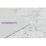 Kab. ANDRE 1023 mosható szőnyeg Márvány csúszásgátló - fekete / fehér 160x220 cm