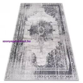   Kab. ANDRE 1187 mosható szőnyeg vintage csúszásgátló - fekete / fehér 160x220 cm