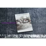 Kab. ANDRE 1486 mosható szőnyeg vintage csúszásgátló - fekete / fehér 160x220 cm