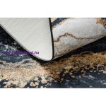 Kab. ANDRE 1124 mosható szőnyeg Márvány csúszásgátló - fekete 120x170 cm