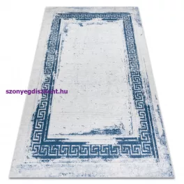   Kab. ANDRE 1213 mosható szőnyeg görög vintage csúszásgátló - fehér / kék 120x170 cm
