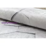 Kab. ANDRE 1180 mosható szőnyeg Méhsejt, hatszögletű 3D csúszásgátló - szürke 80x150 cm