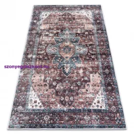   Kab. ANDRE 1826 mosható szőnyeg vintage csúszásgátló - barna / kék  160x220 cm