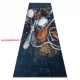 Kab. ANDRE 9002 mosható szőnyeg Kanalak, fűszerek konyhába csúszásgátló - kék / terrakotta 80x200 cm