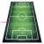 Kab. BAMBINO 58690 mosható szőnyeg Pálya, foci gyerekeknek csúszásgátló - zöld  200x290 cm