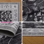 Ay. INKA 160 x 160 1146 Fekete Kör szőnyeg