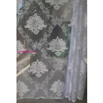 TRD. Kész függöny Amelia fehér 21 Barok mintás 200x160cm