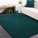 Dy. Kamel-gumis hátoldalú - zöld 80 x 150 cm