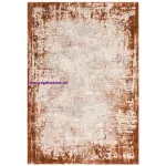 ASY pl Kuza 120x170cm Border Terracotta