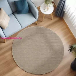 Ay. LOOM 4300 160 x 160 cm bézs modern kör szőnyeg
