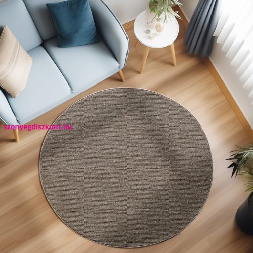 Ay. LOOM 4300 160 x 160 cm barna modern kör szőnyeg
