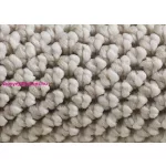 Ay. LOOM 4300 200 x 200 cm krém modern kör szőnyeg