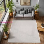 Ay. LOOM 4300 60 x 100 cm krém Modern szőnyeg