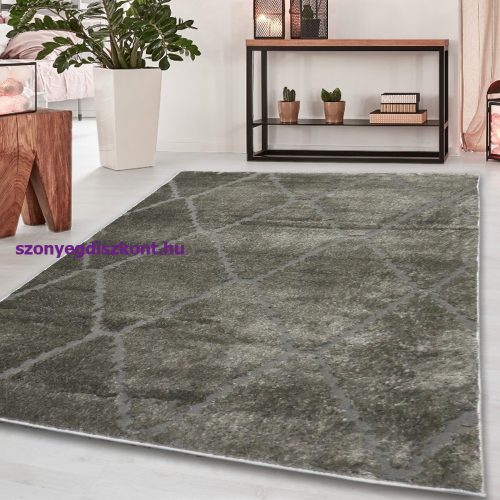 Den LE MONDE 8601 d.grey 60szett=60x220+2dbx60x110CM-MODERN SZŐNYEG