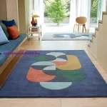 ASY pl Matrix 120x170cm 91 Statement Navy