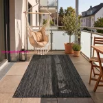 Ay. MIRA 60 x 100 1450 Fekete modern szőnyeg
