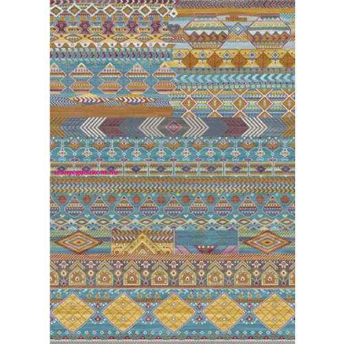 Ber. MALAGA 8172 Többszínű 160 x 220 cm modern szőnyeg