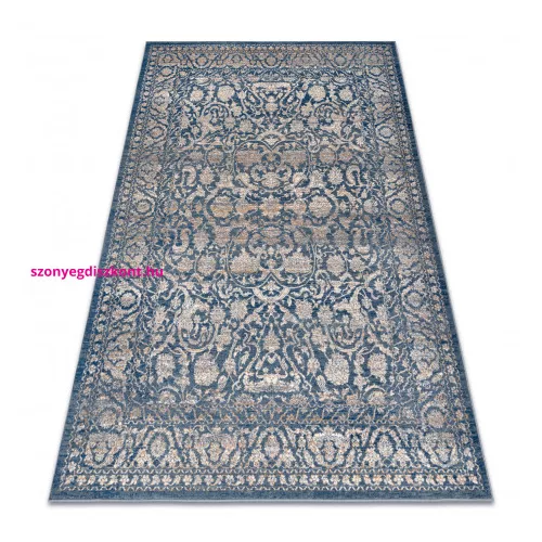 Kab. NAIN szőnyeg Dísz, keret, vintage 7557/51644 bézs / kék 80x150 cm