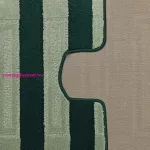 Dy. 2 részes fürdőszoba szett Montana Said XL Hunter zöld (60 cm x 100 cm és 50 cm x 60 cm)