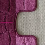 Dy. 2 részes fürdőszoba szett Montana Sariyer XL Aubergine (60 cm x 100 cm és 50 cm x 60 cm)