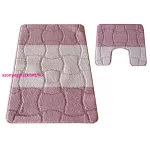 Dy. 2 részes fürdőszoba szett Montana Sariyer XL Dusty rózsaszín (60 cm x 100 cm és 50 cm x 60 cm)