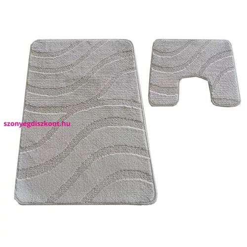 Dy. 2 részes fürdőszoba szett Montana Symphony Sand szürke (50 cm x 80 cm és 40 cm x 50 cm)