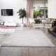 TRD. Luxus pihe-puha Nyuszi szőnyeg 80x150cm Szürke