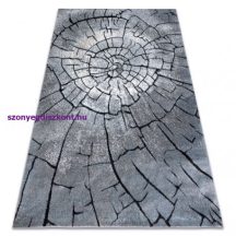   Modern COZY szőnyeg 8875 Wood, fatörzs - szürke / kék 240x330 cm