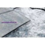 Kab. Modern COZY szőnyeg 8873 Cracks, repedt beton - világos szürke / kék 160x220 cm