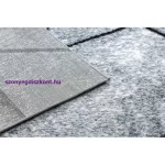 Kab. Modern COZY szőnyeg 8872 Wall, Geometriai, háromszögek - szürke / kék 120x170 cm