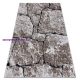 Modern COZY szőnyeg 8985 Brick útburkoló tégla, kő - barna 120x170 cm
