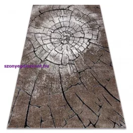   Kab. Modern COZY szőnyeg 8875 Wood, fatörzs - barna 80x150 cm