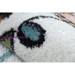 Kab. Szőnyeg FUN Hop gyerekeknek, ugróiskola, állatok rózsaszín 140x190 cm