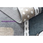 Kab. Szőnyeg FUN Strade gyerekeknek, utca, város szürke 120x170 cm