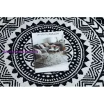 Kab. Szőnyeg FUN Napkin szalvéta kör - черен kör 160 cm