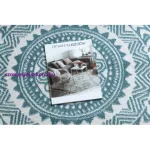Kab. Szőnyeg FUN Napkin szalvéta kör - kék kör 160 cm