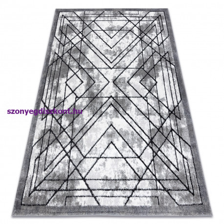 Modern COZY szőnyeg Tico, Geometriai - szürke 160x220 cm
