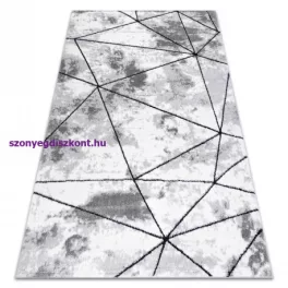   Kab. Modern COZY szőnyeg Polygons, Geometriai, háromszögek - szürke 120x170 cm