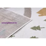 Kab. Szőnyeg FUN Polar gyerekeknek, utcák, erdő, krém 280x370 cm