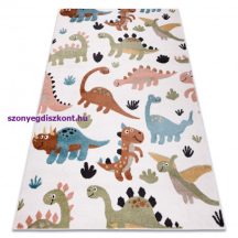   Szőnyeg FUN Dino gyerekeknek, Dinoszauruszok krém 200x290 cm