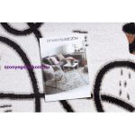 Kab. Szőnyeg FUN Game gyerekeknek, játék, láma krém 180x270 cm