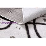 Kab. Szőnyeg FUN Game gyerekeknek, játék, láma krém 180x270 cm