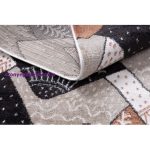 Kab. Szőnyeg FUN Tops gyerekeknek, hegyek, csúcsok krém 140x190 cm