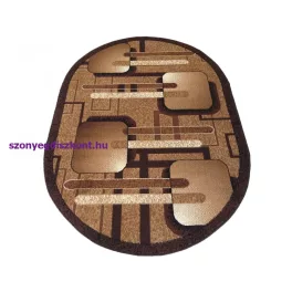 Dy. BCF Alfa 16 ovális - barna 120 x 170 cm szőnyeg