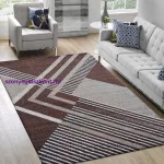 Szőnyeg Dy. Otto 03 Barna 80 x 150 cm szőnyeg